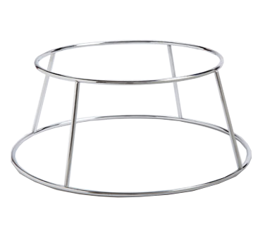 American Metalcraft SDRCK4 7.5" Top Dia. x 9.63" Bottom Dia. x 4" H Stainless Steel Display Rack