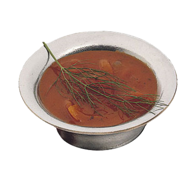 Bon Chef 3020BLK 8 Oz. Ceramic Black Soup Bowl