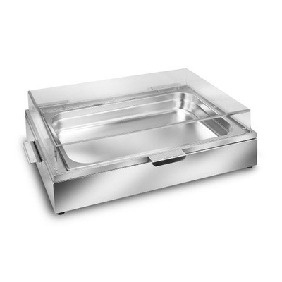 Eastern Tabletop 9080 Rectangular Stainless Steel Cold Buffet Chafing Dish