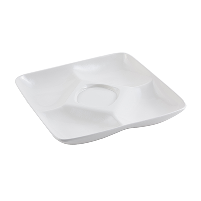 Bon Chef 9200CHESTNUT Ceramic Matte Brown Buffet Display Tray