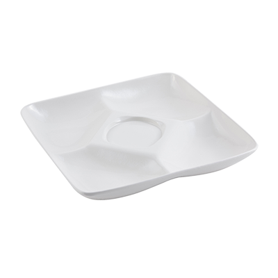 Bon Chef 9200CHESTNUT Ceramic Matte Brown Buffet Display Tray