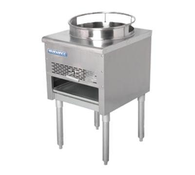 Turbo Air TAWR-16-JB-LP 17.88&quot; Liquid Propane Wok Range - 25,000 BTU