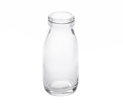 American Metalcraft GMB6 6 Oz. 2&quot; Dia. x 5&quot; H Glass Milk Bottle