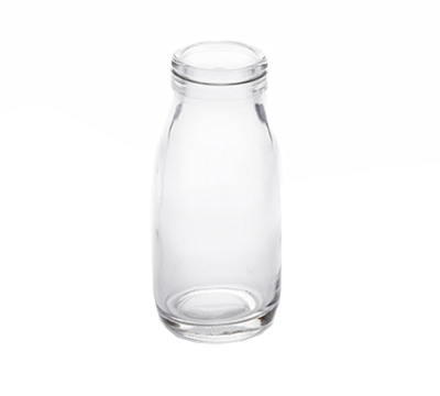 American Metalcraft GMB6 6 Oz. 2&quot; Dia. x 5&quot; H Glass Milk Bottle