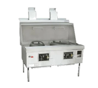 Town MF-2-STD-LP 60" W Liquid Propane Wok Range
