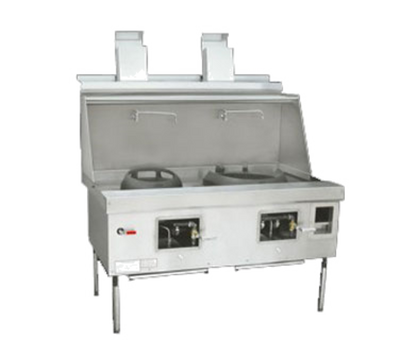 Town MF-2-STD-LP 60" W Liquid Propane Wok Range