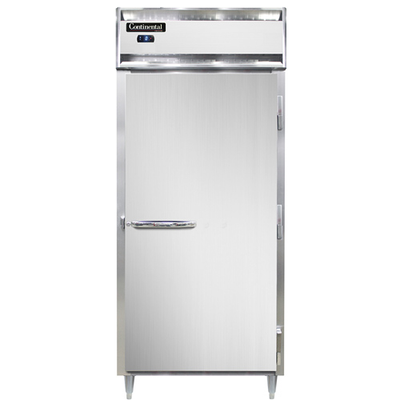 Continental Refrigerator DL1FXS-SA 36.25" W One-Section Solid Door Reach-In Designer Extra-Wide Freezer - 115 Volts