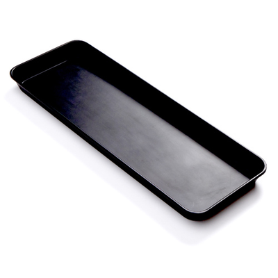 American Metalcraft MT10 29.75" W Black Rectangle Endurance Market Tray