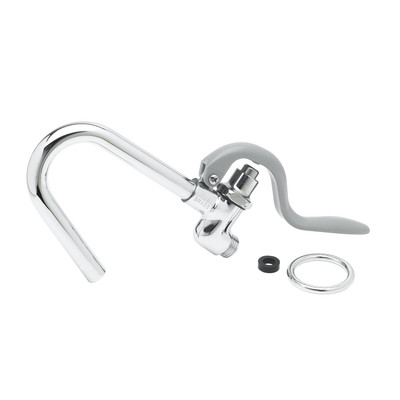 T&amp;S Brass 002851-40 Self-Closing Hook Nozzle &amp; Spray Valve