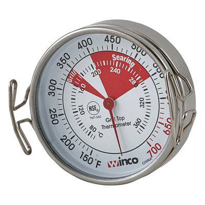 Winco TMT-GS2 2" Grill Surfaces Thermometer