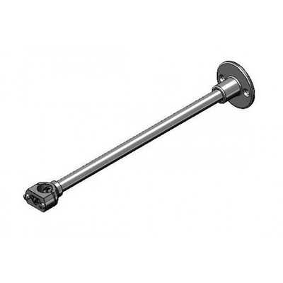 T&amp;S Brass B-0109-03 Wall Bracket 12&quot; fits 3/8&quot; pipe