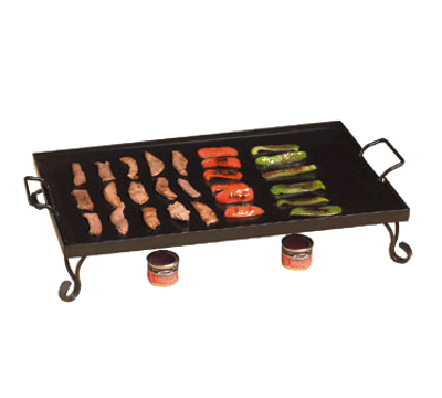 American Metalcraft G72 27&quot; W x 16&quot; D x 5&quot; H Rectangular Replacement Iron Griddle