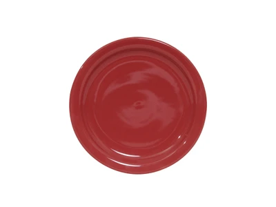 Tuxton NQA-064 6-1/2" Ceramic Cayenne Round Plate (3 Dozen Per Case)
