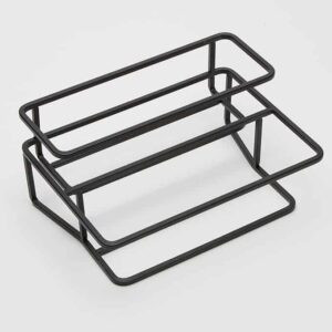 American Metalcraft BTS2 Condiment Stand 2-Tier 12.75" L x 9" W x 6" H