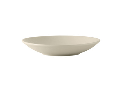 Tuxton BED-0945 9-1/2" 32 Oz. Ceramic American White/Eggshell Round Pasta/Salad Bowl (1 Dozen)