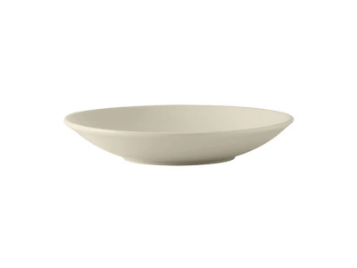 Tuxton BED-0945 9-1/2" 32 Oz. Ceramic American White/Eggshell Round Pasta/Salad Bowl (1 Dozen)