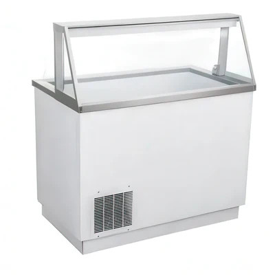 Admiral Craft USDP-47 47" W White U-STAR Ice Cream Dipping Cabinet - 115 Volts