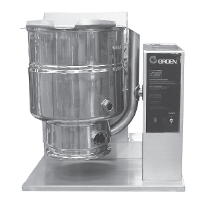 Groen TDH-20A-LP 20 Quart 2/3 Jacket Liquid Propane Tabletop Kettle - 31,000 BTU