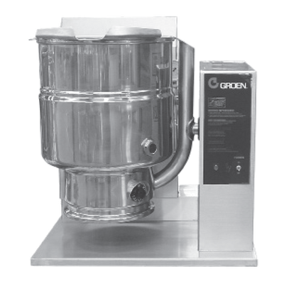 Groen TDH-20A-LP 20 Quart 2/3 Jacket Liquid Propane Tabletop Kettle - 31,000 BTU