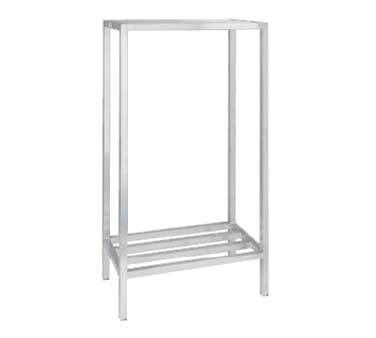Channel ED2036-2 Dunnage Shelving Unit Tubular 36"W 2200 Lbs. Capacity Welded Aluminum Construction