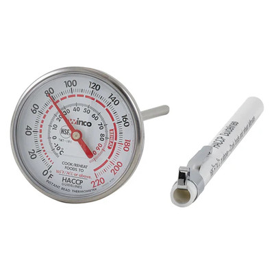 Winco TMT-IR1 5" Pocket instant Read Thermometer
