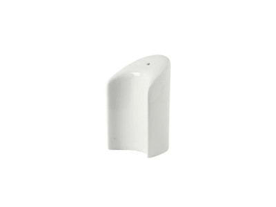 Tuxton GZP-732 2" Porcelain Porcelain White Salt Shaker (1 Dozen)