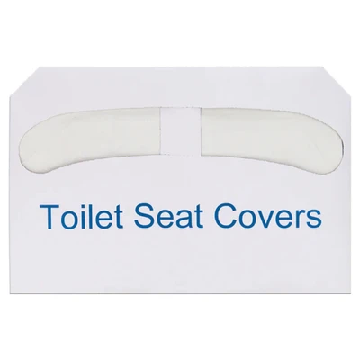 Winco TSC-250 Toilet Seat Cover Paper Half Fold (250 pieces per Bag)