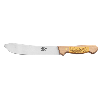 Dexter 4691 8" Traditional Butcher Knife with Beech Handle