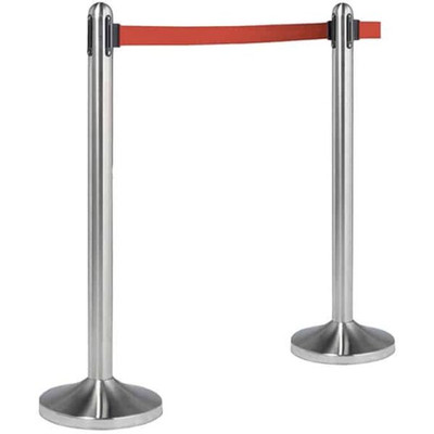 American Metalcraft RSRTRD Securit Barrier Post and Base System portable