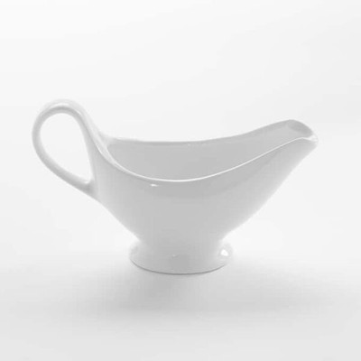American Metalcraft GB8 Gravy Boat 9 Oz. 8" x 2.75" x 5" H