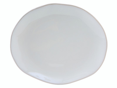 Tuxton GAA-023 Ceramic Agave Oval Platter (1 Dozen)