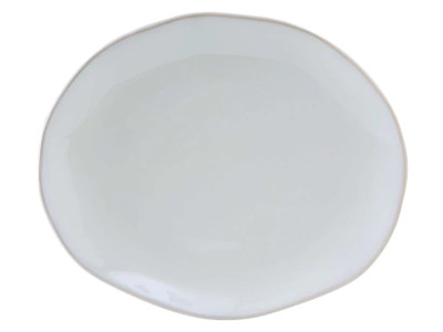 Tuxton GAA-023 Ceramic Agave Oval Platter (1 Dozen)