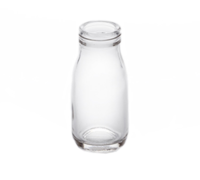 American Metalcraft GMB3 3 Oz. 1.75&quot; Dia. x 4&quot; H Glass Milk Bottle
