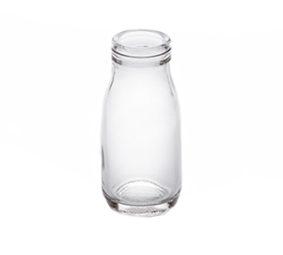 American Metalcraft GMB3 3 Oz. 1.75&quot; Dia. x 4&quot; H Glass Milk Bottle