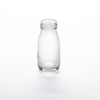 American Metalcraft GMB3 3 Oz. 1.75" Dia. x 4" H Glass Milk Bottle