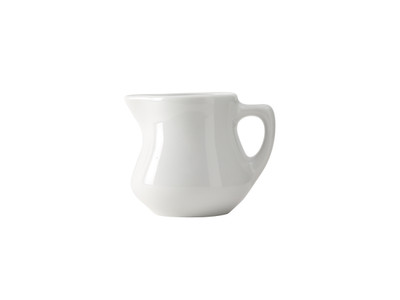 Tuxton BPR-035 China Creamer/ Pitcher 3-1/2 Oz. Porcelain White - 1 Dozen Per Case (1 Dozen)