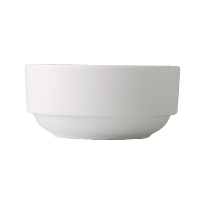 CAC China EVT-46 8 Oz. Bone White Porcelain Round Everest Bouillon (3 Dozen Per Case)