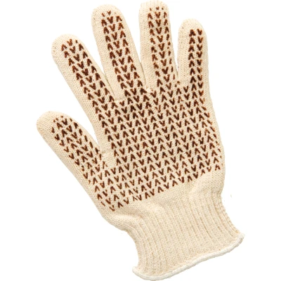 San Jamar ML5000 100% Cotton Knit Heavy-Duty One Size Fits All Hot Mill Glove