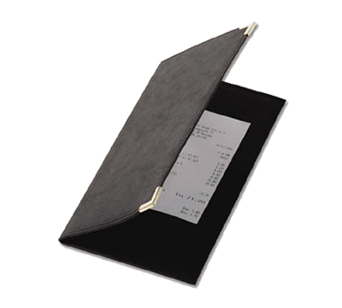 American Metalcraft MCCRBPBL Securit Classic Sewn Bill Presenter 5&quot; x 9&quot;