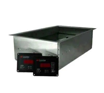 CookTek IHW062-22 SinAqua 2.5" Deep Stainless Steel Rectangular Drop-In Induction Hot Food Well - 200-240 Volts