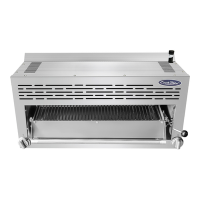 Atosa ATSB-36-LP 36&quot; W Stainless Steel Liquid Propane Manual CookRite Salamander Broiler - 43,000 BTU