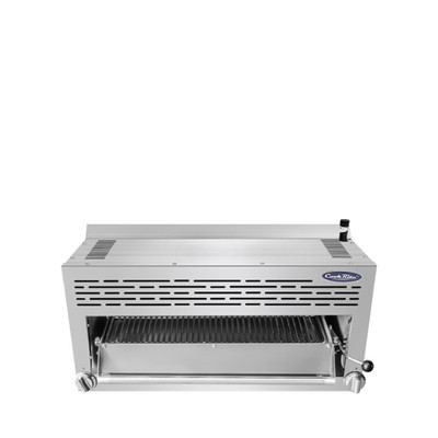 Atosa ATSB-36-LP 36" W Stainless Steel Liquid Propane Manual CookRite Salamander Broiler - 43,000 BTU