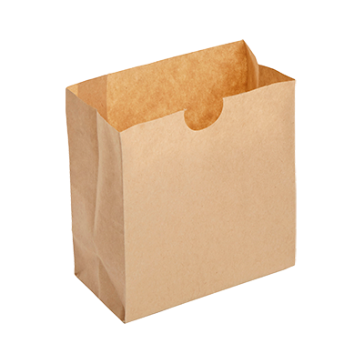 American Metalcraft SBN3 Natural Square Mini Snack Bag (250 Each Per Pack)