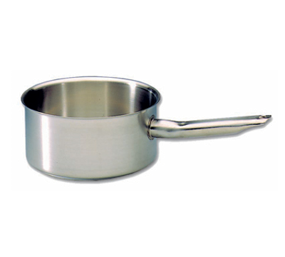 Matfer Bourgeat 691012 0.50 Qt. Aluminum and Stainless Steel Excellence Sauce Pan
