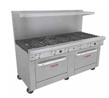 Southbend 4721DD-3GR-LP 72" Liquid Propane Ultimate Restaurant Range - 352,000 BTU