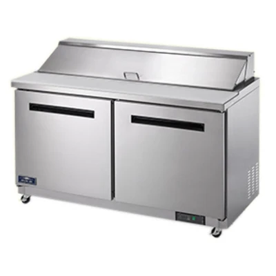 Arctic Air AST60R 61.25" W Two-Section Three Door Sandwich or Salad Prep Table