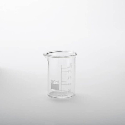 American Metalcraft GBE3 3.5" Oz. 2.5 Dia. x 3" H Glass Beaker
