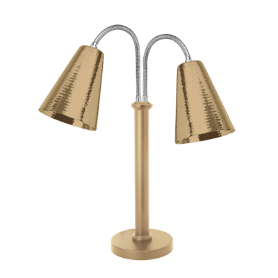 Eastern Tabletop 9692RZ Stainless Steel Lamp Warmer with 2 Bulbs - 120 Volts, 250 Watts