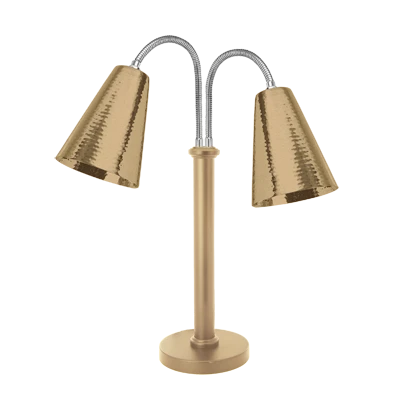 Eastern Tabletop 9692RZ Stainless Steel Lamp Warmer with 2 Bulbs - 120 Volts, 250 Watts