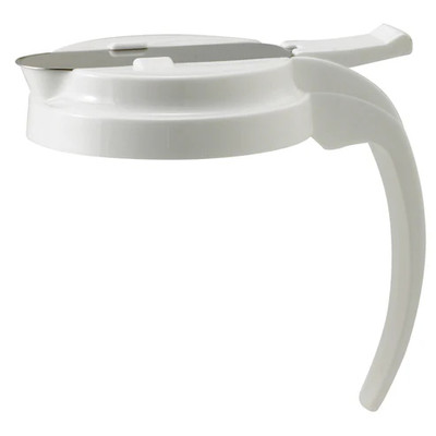 Winco PSUD-WLID White Lid for 32 Oz. &amp; 48 Oz. Syrup Dispensers